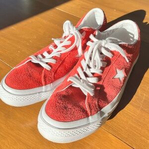 Converse One Star Suede Sneakers